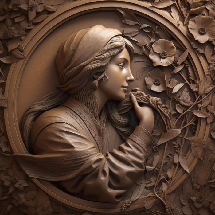 نموذج ثلاثي الأبعاد لآلة CNC 3D Art 